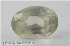 Pargasite cut and crystal