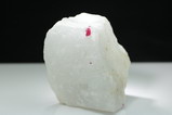 Spinell Kristall in Marmor Mogok 