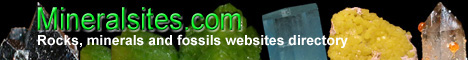 Rocks, minerals and fossils websites directory