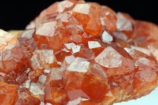 Hessonite with Diopside