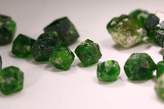 Demantoid Kristall in Matrix Iran