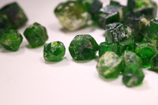 Demantoid Kristall in Matrix Iran