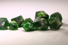 Demantoid Kristall in Matrix Iran