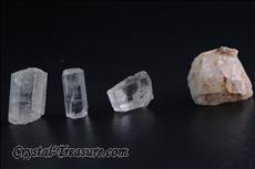 4 Phenakit- Kristalle