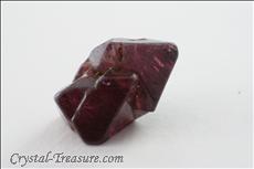 Exceptional Twinned Deep Red スピネル (Spinel)