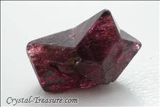 Exceptional Twinned Deep Red スピネル (Spinel)