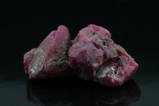 Mong Hsu Cluster Ruby Crystal