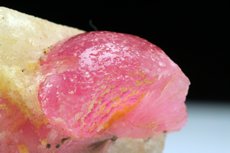 Mushroom Tourmaline Crystal on Matrix