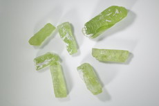 7 Peridot Crystals 