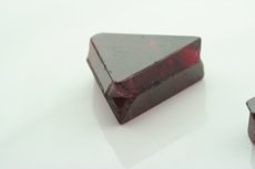 Two triangle shaped Spinel Crystals