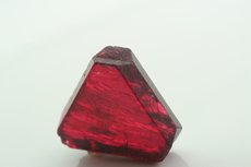 Two triangle shaped Spinel Crystals