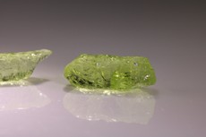 3 Seltene Peridot Kristalle