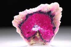 Mushroom Tourmaline Crystal Slice