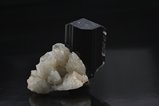 Schorl Crystal with Albite