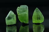Three Peridot Crystals Pakistan