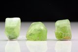 3 Peridot Crystals