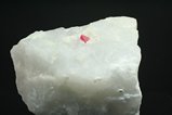 Gemmy Spinel Crystal in Calcite