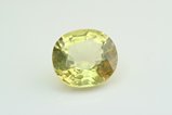 Fine Straw Yellow Danburite oval Cut