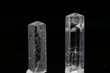 2 prismatic grown terminated Phenakite Crystals 