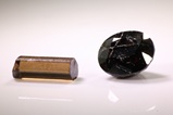 Painite Crystal & Cut