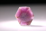 Polished Trapiche Ruby Crystal   