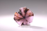 Polished pink Trapiche Sapphire  Crystal