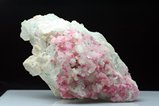 Pinkish red Tourmaline on Feldspar