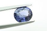 Blue Spinel oval Cut