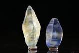 Two fine Sapphire Crystal