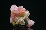 ルベライト/ クウォーツ(水晶) / スティビオタンタル石 (Stibiotantalite)