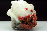 Realgar Cabinet with gemmy Crystals 