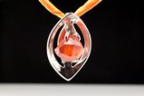 Beautiful Spessartine Crystal Pendant