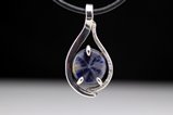 Trapiche Sapphire Pendant