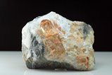 Orangey Katlang Topaz in Matrix