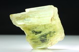 Grüngelber Hiddenit (Spodumen) Kristall 