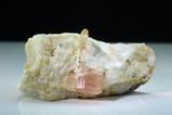 Bi-colored Katlang Topaz with Quartz in Matrix