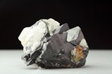 TOP Microlite on Cassiterite with Topaz