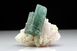 Blue-green Tourmaline in Matrix