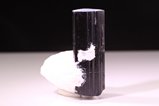Schörl Kristall mit Feldspat