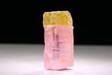 Rare Pink / yellow Tourmaline Crystal  Kashmir