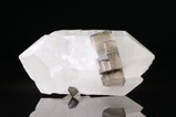 Bi-coloured Tourmaline Crystals on Quartz