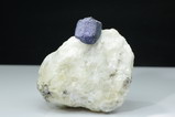 Full terminated Lazurite (Lapis) Crystal in Caclite Matrix