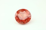 Natural Spinel Round Cut Padparadscha Orange Color  3.3 cts.
