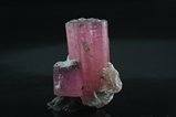 ルベライト/ 白雲母 (Rubellite  / Muscovite)