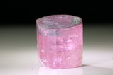 Pinkfarbiger Turmalin Kristall bläuliche Endfläche