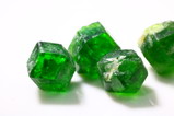 26 transparente Demantoid Kristalle Iran