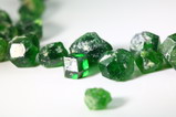 47 transparente Demantoid Kristalle Iran