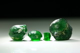 4 Demantoid Crystal Iran