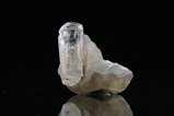 Clear Phenakite on Quartz