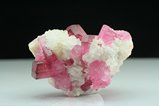 Pink Rubellite Crystal in Matrix